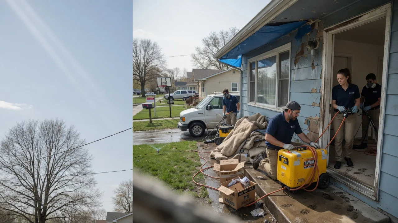 Basement Flood Cleanup in Riverside, IL near me